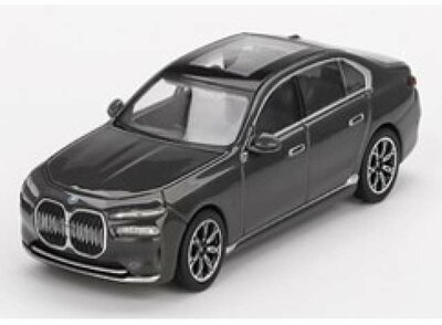 Mini GT 1:64 BMW 17 Xdrive 60, dravit grey 2024 LHD
