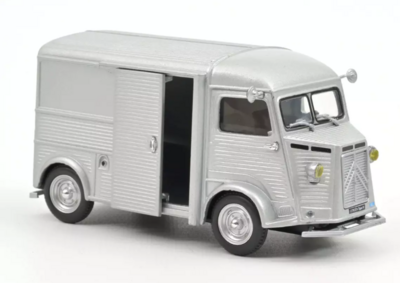 Norev 1:43 Citroen Type H 1962 Silver. Levering mei - voorbestellen