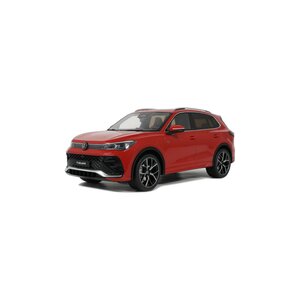 Otto Mobile 1:18 Volkswagen Tiguan E TSI R-Line Persimmon red metallic LB3B 2024. Levering 10-2025