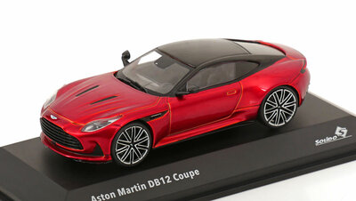 Solido 1:43 Aston Martin DB12 Coupe 2023 rood metallic