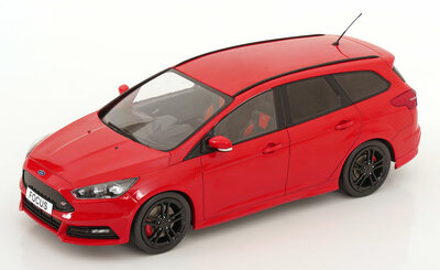 MCG 1:18 Ford Focus ST Turnier 2014 rood station wagon in IXO verpakking
