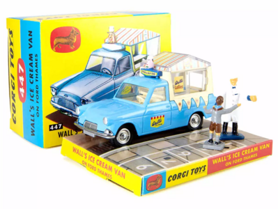 Corgi Toys 1:43 Ford Thames Wall's Ice Cream Van (with Figures) 1:43 - n°447
