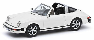 Schuco 1:18 Porsche 911 Targa wit 1977,  Schuco Pro18