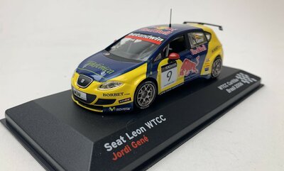 Atlas 1:43 Seat Leon WTCC no 9 J Gene WTCC Curitiba Brasil 2006