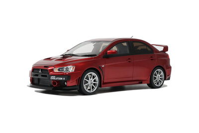 Otto Mobile 1:18 Mitsubishi Lancer Evo X FQ 400 Orient Red 2012