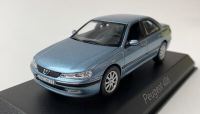 Norev 1:43 Peugeot 406 2002 Samarkand Blue