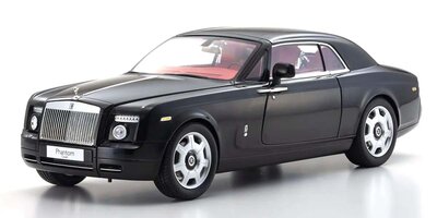 Kyosho 1:18 Rolls RoycePhantom Coupe Diamond Black 2008