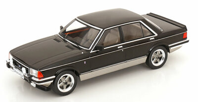 MCG 1:18 Ford Granada MK II 2.8 Injection 1982 zwart grijs.