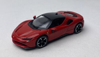 BBR 1:64 Ferrari SF90 Rosso Corsa 2024 rood