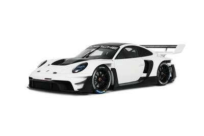 GT Spirit 1:18 Porsche 911 (992.1) GT3 R Rennsport white. Verwacht 10-2026 - te reserveren