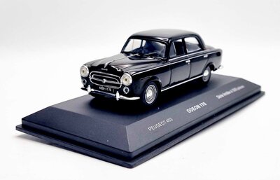 Odeon 1:43 Peugeot 403 1956 zwart , limited 500 pcs