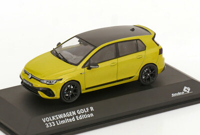 Solido 1:43 Volkswagen Golf R 333 limited edition 2023, geel