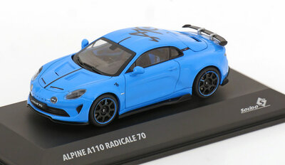 Solido 1:43 Alpine A110 Radicale 70 2024, blauw
