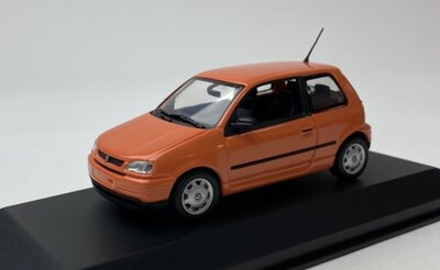 Seat Collection 1:43 SEAT Arosa 1997 oranje / Minichamps verpakking