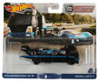 Hotwheels 1:64 Volkswagen ID R & Aero Lift Truck blauw zwart, Team Transport