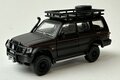 BM Creations 1:64 Mitsubishi Pajero 2nd Generation, Jungle Pack, matt zwart 1996 LHD