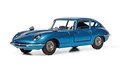 Corgi Toys  1:45 Jaguar E Type,  4.3 Lite Metallic blauw