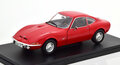 Atlas 1:24 Opel GT 1900 1968 rood, in blisterverpakking