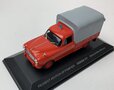 Odeon 1:43 Peugeot 403 Pick-Up Pompier, rood grijs