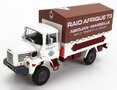 Atlas 1:43 Berliet L64 Truck 8R 4x4 Cabine M3 Raid Afrique 73 wit 1963