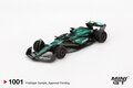 Mini GT 1:64 Aston Martin AMR24 no 18 Lance Stroll Bahrain GP 2024 LHD. Levering 09-2025