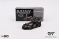 Mini GT 1:64 Lamborghini Aventador SVJ 63 Roadster Nero Aldebaran LHD