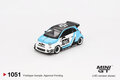 Mini GT 1:64 Fiat Abarth 595 LB-Works X ABAS Works IZTK 2024 LHD. Verwacht eind 10-2025