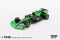 Mini GT 1:64 Kick Sauber C44, no 24 Guanyu Zhou F1 Chinese GP 2024 groen LHD. Verwacht eind 10-2025
