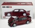 Mini GT 1:64 BMW M3 (E30) Kaido GT V1 donkerrood 1989. Kaido House & Mini GT