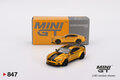 Mini GT 1:64 Ford Mustang LB-Works LB, gold 2017, LHD