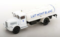 Atlas 1:43 Berliet  GDR 7 D "Lait Mont Blanc", white/blue in blisterverpakking