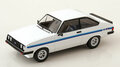 MCG 1:18 Ford Escort MK II RS 2000 wit 1977. Verwacht week 24