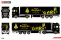 WSI 1:50 Daf XF super cap MY2017 Kesbeke box trailer Q3 2025 - uitverkocht in pre-order