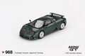 Mini GT 1:64 Bugatti EB110 GT Verde Scuro 1995 LHD