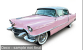 IXO 1:43 Cadillac Fleetwood Series 60 pink 1955 -  IXO America. Verwacht - te reserveren