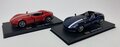 Bburago 1:43 Set 2x Ferrari - Ferrari Monza SP1 rood & Ferrari Monza SP2 blauw 2023 - Bburago Ferrari