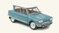 Norev 1:18 Citroen Ami 6 Club 1968 Week End Blue. Verwacht 11-2026 - te reserveren