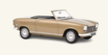 Norev 1:18 Peugeot 204 Cabriolet 1967 Metallic Beige. Verwacht 10-2026 - te reserveren