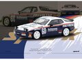 Tiny Toys 1:64 Porsche 944 Turbo Cup no 60 Upright Headlights, white/blue