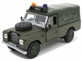 Cararama 1:43 Land Rover SERIES III soft top - Marechaussee Nederland donkergroen