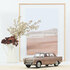 Norev 1:18 Peugeot 404 1965 Brown metallic with Caravan Hénon_