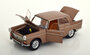 Norev 1:18 Peugeot 404 1965 Brown metallic with Caravan Hénon_