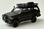 BM Creations 1:64 Mitsubishi Pajero 2nd Generation, Jungle Pack, matt zwart 1996 LHD_