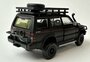 BM Creations 1:64 Mitsubishi Pajero 2nd Generation, Jungle Pack, matt zwart 1996 LHD_