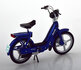 50CC Legends 1:10 Vespa Piaggio Ciao blauw metallic, bromfiets_