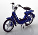 50CC Legends 1:10 Vespa Piaggio Ciao blauw metallic, bromfiets_