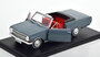 Atlas 1:24 Opel Rekord A Cabriolet 1964 donkergrijs in blisterverpakking_