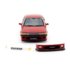 BM Creation 1:64 Mitsubishi Lancer Gti 1988 rood_