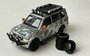 BM Creations 1:64 Mitsubishi Pajero 3rd Generation 2001,  Ice pack wit, LHD met extra wielen_