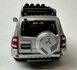 BM Creations 1:64 Mitsubishi Pajero 3rd Generation 2001,  Ice pack wit, LHD met extra wielen_